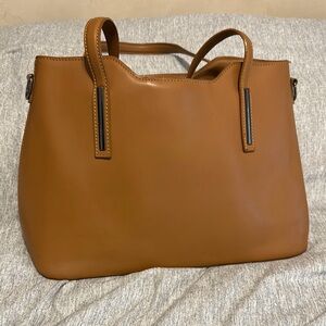 Italian Tan Leather Tote